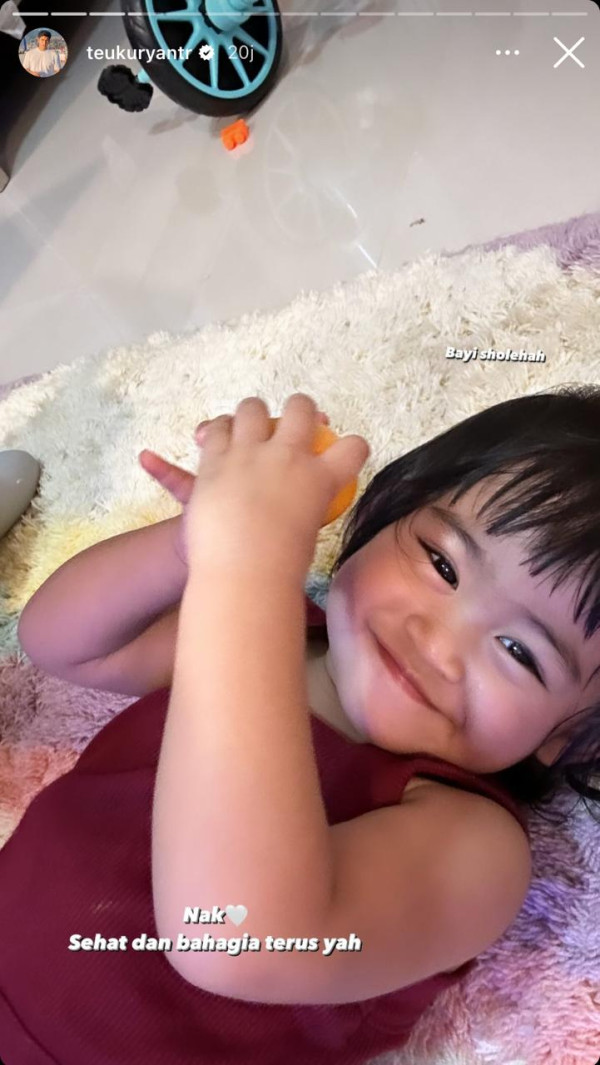 Cerai dengan Ria Ricis, Teuku Ryan Tulis Pesan Menyentuh untuk Moana