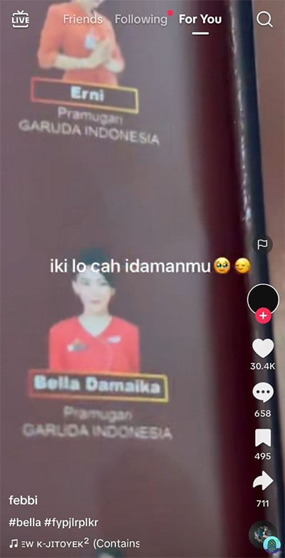 Heboh Dugaan Pramugari Bella Damaika yang Viral karena Perselingkuhan dengan Pilot Pindah Maskapai