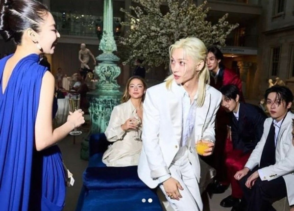 Aksi Stray Kids dan Jennie BLACKPINK di Met Gala 2024, Ada Interaksi!