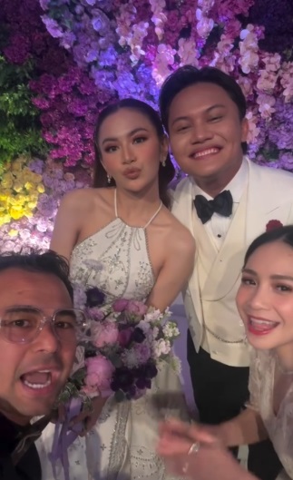 Raffi Ahmad Tepati Janji Jadi MC Gratis di Resepsi Pernikahan Rizky Febian dan Mahalini