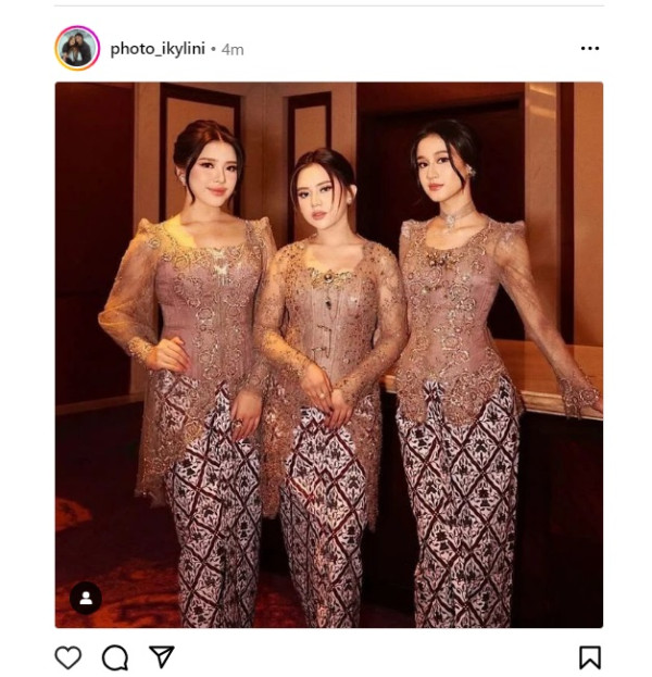Potret Tiara Andini, hingga Ziva Magnolya Jadi Bridesmaid Pernikahan Mahalini dan Rizky Febian