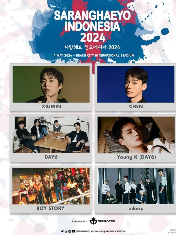 Daftar Konser K-Pop di Indonesia pada 2024