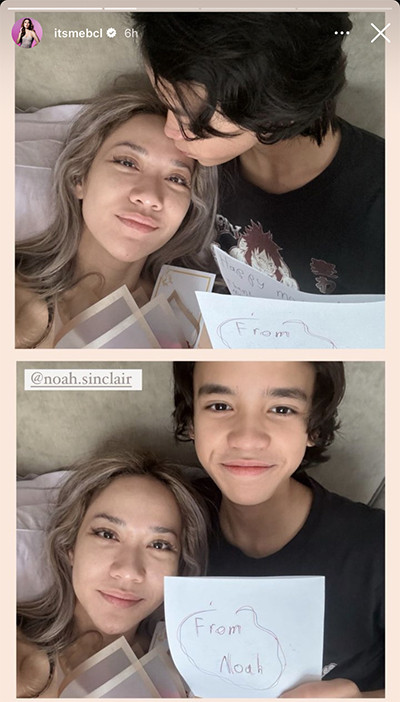 BCL dan Noah Sinclair Saling Beri Ucapan Manis di Momen Hari Ibu