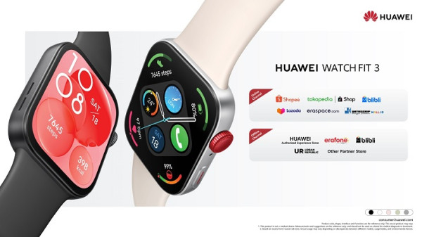 HUAWEI WATCH FIT 3 Segera Mendarat di Indonesia, Smartwatch Stylish Dukung Gaya Hidup Fit dan Fashionable