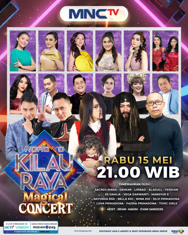5 Magician Siap Berkolaborasi dengan Para Bintang Dangdut di Road To Kilau Raya Magicial Concert