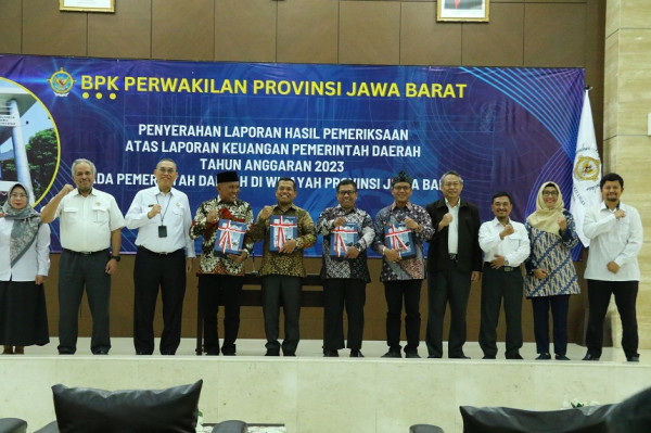 Mantap! Pemkab Bandung Kembali Raih WTP 8 Kali Berturut-turut dari BPK RI