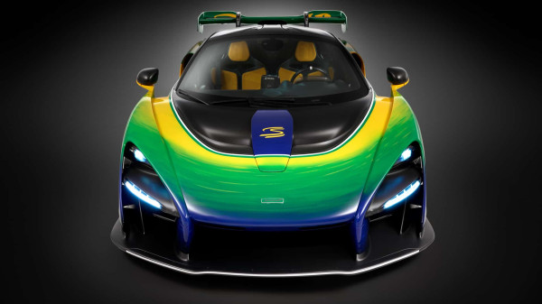 McLaren Melukis Wajah Ayrton Senna di Sisi Mobil Senna