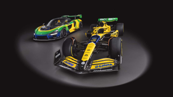 McLaren Melukis Wajah Ayrton Senna di Sisi Mobil Senna