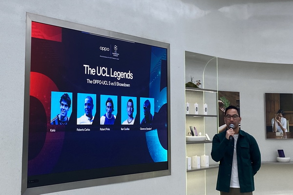 OPPO Gelar Fun Football, Pertemukan Legenda Sepak Bola Dunia dan Timnas All Star Indonesia