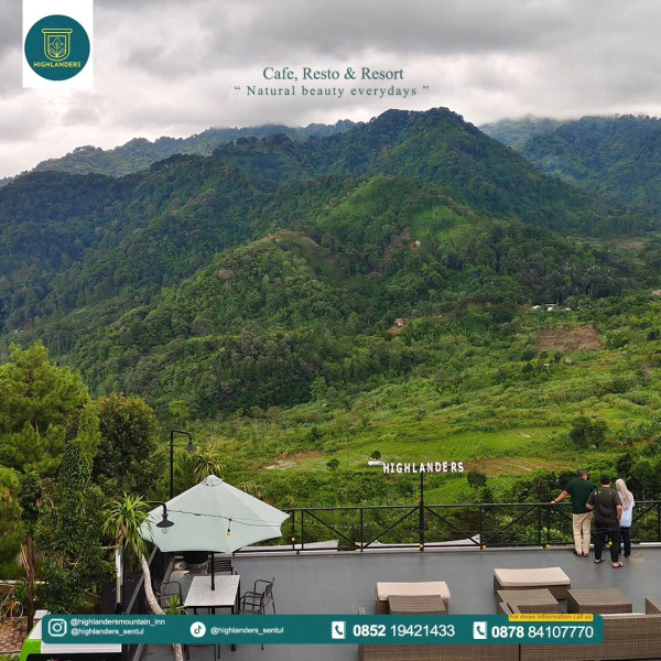 5 Rekomendasi Kafe di Sentul dengan View Gunung dan Sungai, Healing Santuy Sambil Kulineran