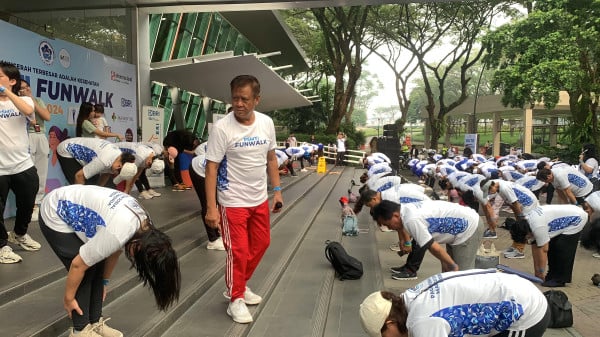 PSMTI Ajak Masyarakat Hidup Sehat lewat Fun Walk ke-2 di BSD City