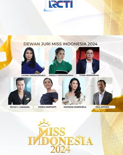 Deretan Juri Miss Indonesia 2024, Ada Wamenparekraf dan Oka Antara