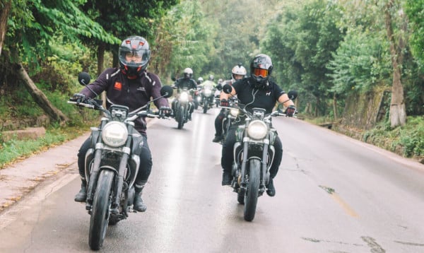 Hunter Scrambler SK500, Moge untuk Ujian SIM C1 Seharga Rp200 Jutaan