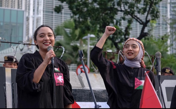4 Potret Bella Fawzi, Putri Ikang Fawzi yang Konsisten Suarakan Palestina