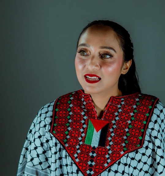 4 Potret Bella Fawzi, Putri Ikang Fawzi yang Konsisten Suarakan Palestina