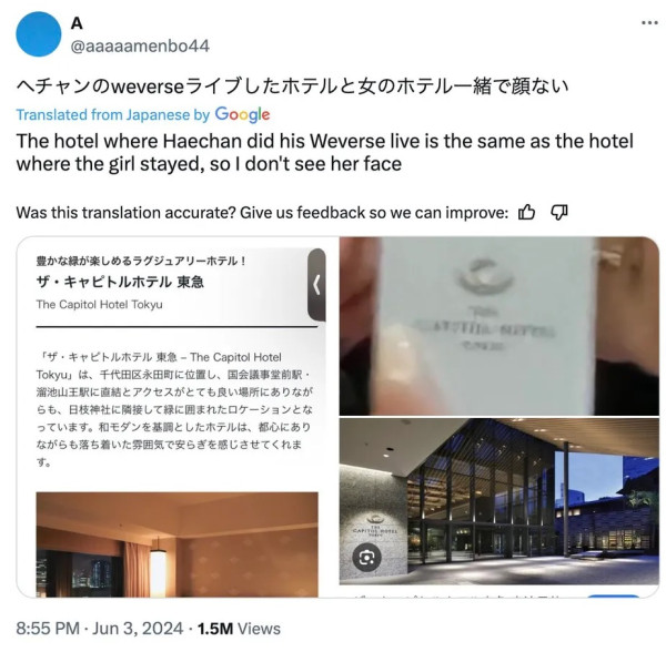 Gempar! Haechan dan Johnny NCT Dituduh Tidur dengan 3 Wanita di Jepang