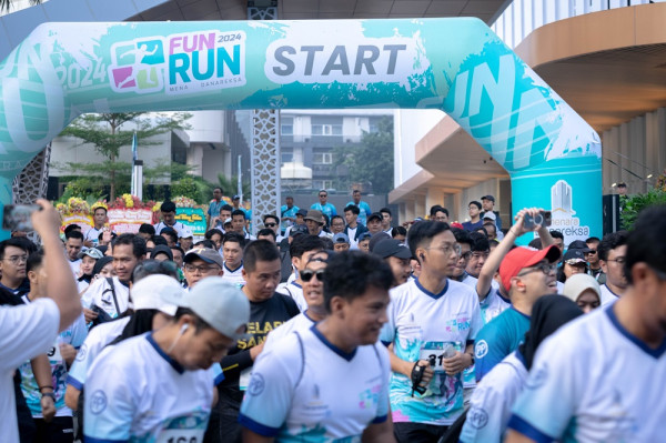 Rayakan Satu Tahun Perjalanannya, Menara Danareksa Gelar Fun Run dan Konser Musik