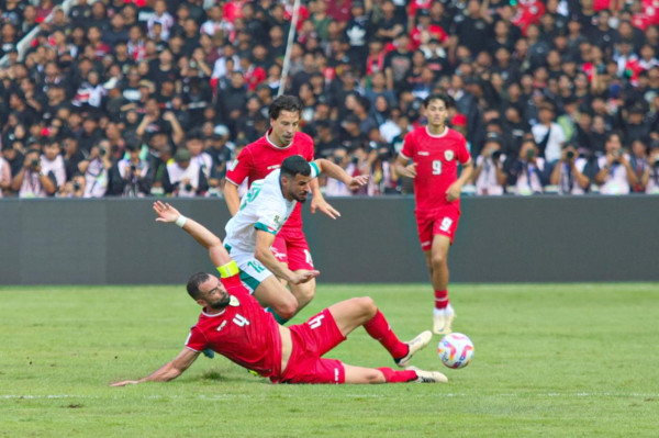 Timnas Indonesia Ditekuk Irak: Jordi Amat Kartu Merah, Justin Hubner Handball