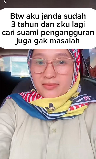 Viral! Janda Gaji Rp15 Juta Cari Suami Pengangguran, Minta Mahar Rp10 Ribu