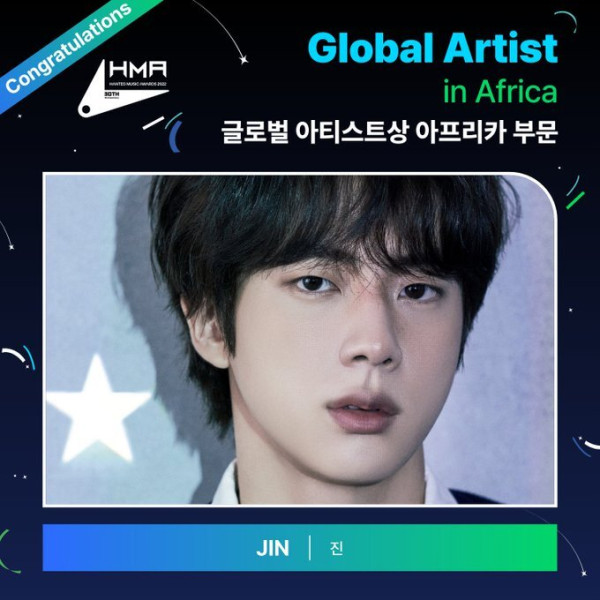 Nominasi dan Penghargaan Koleksi Jin BTS, Idol yang Baru Selesai Wamil
