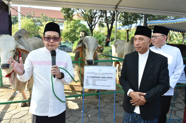Jumlah Hewan Kurban Meningkat, Pj Gubernur Jatim: Ekonomi Membaik