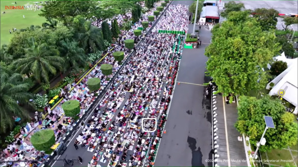 5 Fakta Momen Jokowi Salat Iduladha 2024 di Semarang