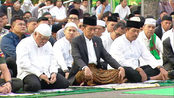 5 Fakta Momen Jokowi Salat Iduladha 2024 di Semarang