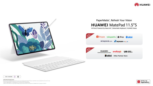 HUAWEI MatePad 11.5 S, Inovasi Tablet Layar Anti-Glare Berikan Pengalaman Lebih dari Laptop untuk Tingkatkan Kreativitas dan Produktivitas