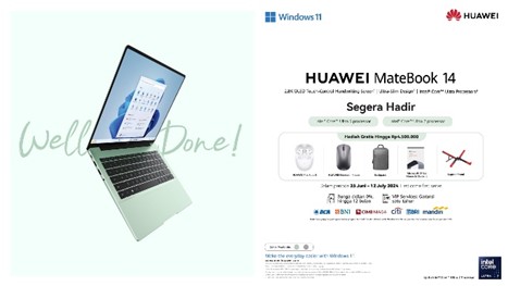 Segera Rilis! HUAWEI MateBook 14 Hadirkan Pengalaman Flagship dengan Desain Mewah, OLED Touchscreen, Performa Kencang