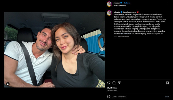 Hamil Anak Ketiga, Jessica Iskandar Minta Pisah Ranjang dengan Vincent Verhaag