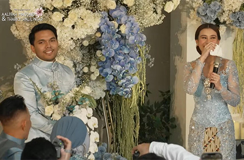 7 Foto Pertunangan Thariq Halilintar dan Aaliyah Massaid