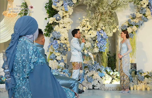 7 Foto Pertunangan Thariq Halilintar dan Aaliyah Massaid