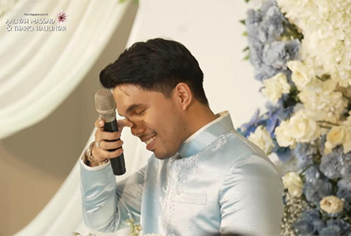 7 Foto Pertunangan Thariq Halilintar dan Aaliyah Massaid