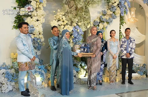 7 Foto Pertunangan Thariq Halilintar dan Aaliyah Massaid
