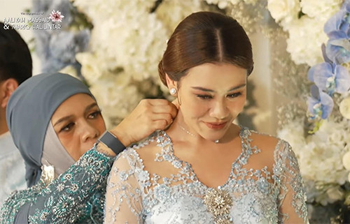7 Foto Pertunangan Thariq Halilintar dan Aaliyah Massaid