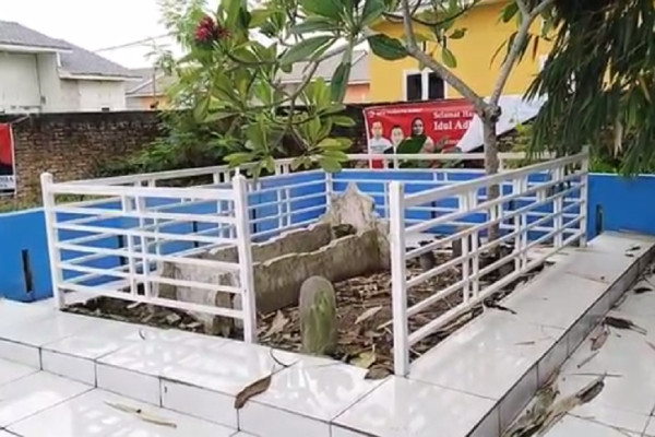 Miris, Makam Guru Patimpus Pendiri Kota Medan Kotor dan Tak Terurus