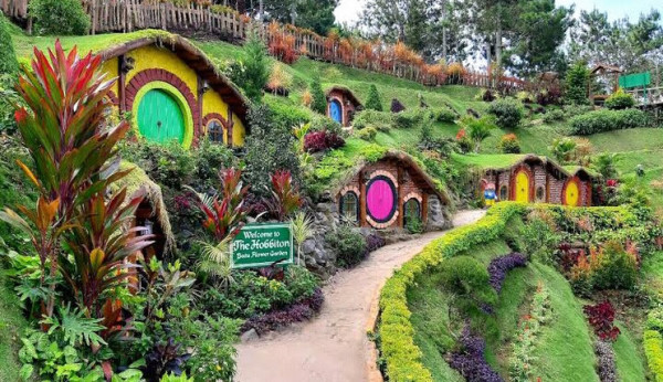 Batu Flower Garden, Pesona Taman Bunga di Lereng Gunung Panderman Malang