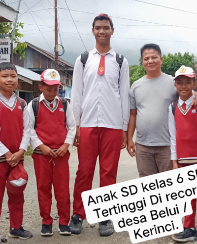 Viral! Anak SD Bertinggi Badan 2 Meter Dapat Kesempatan Dibina Jadi Pebasket Andal Masa Depan