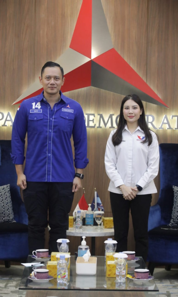 Pertemuan Angela Tanoesoedibjo dan AHY Bahas Ini
