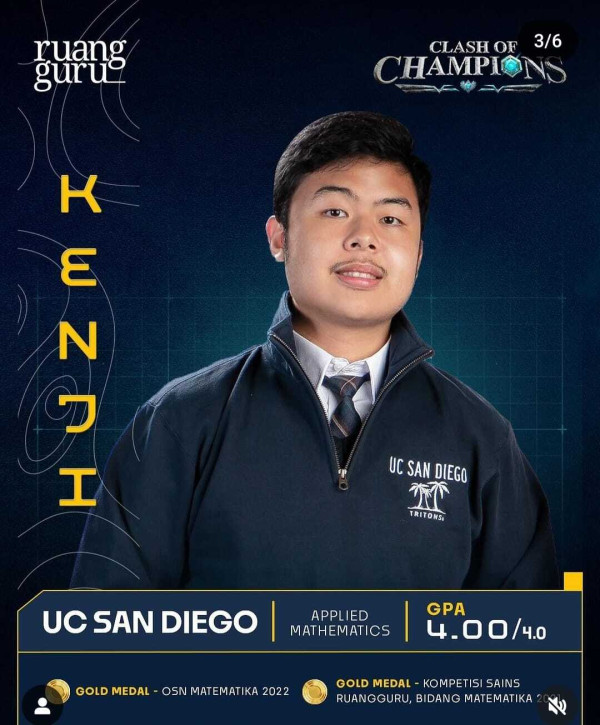 Profil Top 20 Peserta Clash of Champions dan Akun Instagram-nya, Mahasiswa Terbaik Indonesia
