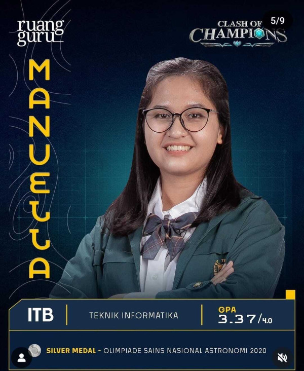 Profil Top 20 Peserta Clash of Champions dan Akun Instagram-nya, Mahasiswa Terbaik Indonesia