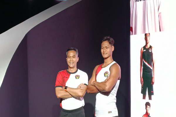 Ciamik! Jersey Kontingen Indonesia di Olimpiade Paris 2024, Dirancang Anak Prabowo