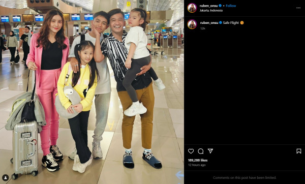 Ruben Onsu Foto Bareng Sarwendah Jelang Sidang Cerai, Didoakan Rujuk
