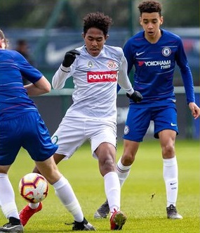 3 Potret Jamal Musiala saat Sparring Lawan Garuda Select