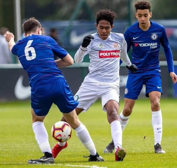 3 Potret Jamal Musiala saat Sparring Lawan Garuda Select