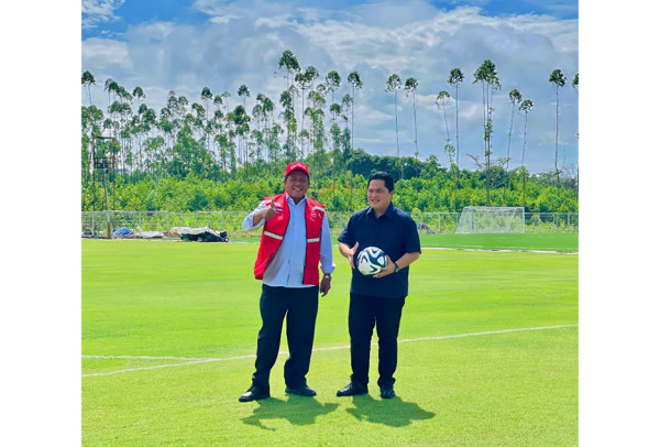 Adhi Karya Kebagian Garap Proyek Training Center PSSI di IKN, Progres Sudah 96 Persen