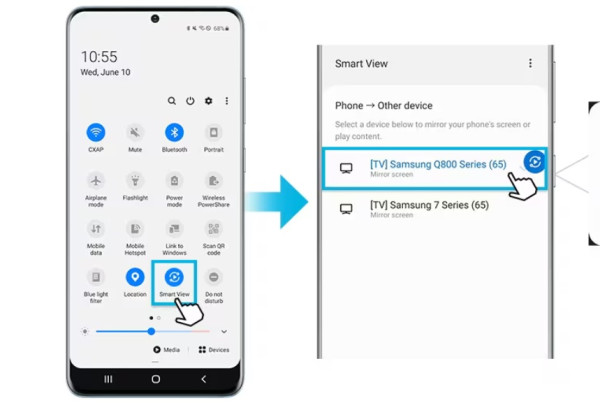 Cara Menghubungkan HP Samsung ke TV Tanpa dan dengan Kabel