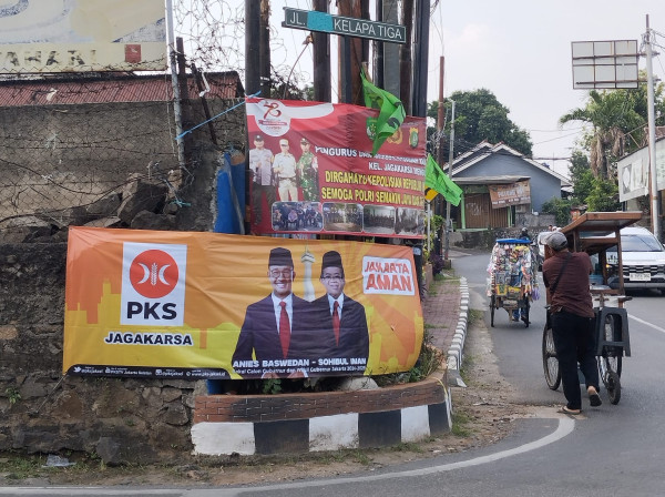 Wacana Duet Kaesang-Jusuf Hamka Mengemuka, Spanduk Anies-Sohibul Iman Hiasi Jakarta