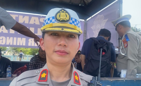 Kompol Yunita Natalia Rungkat Pimpin Operasi Patuh Jaya di Pasar Minggu, 25 Kendaraan Ditindak