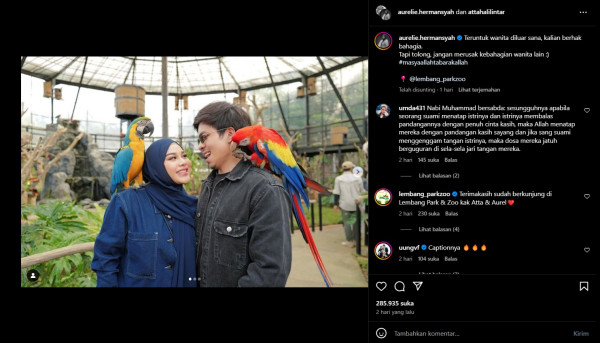 Tegas! Aurel Hermansyah Beri Peringatan Keras untuk Perempuan Perusak Kebahagiaan Wanita Lain